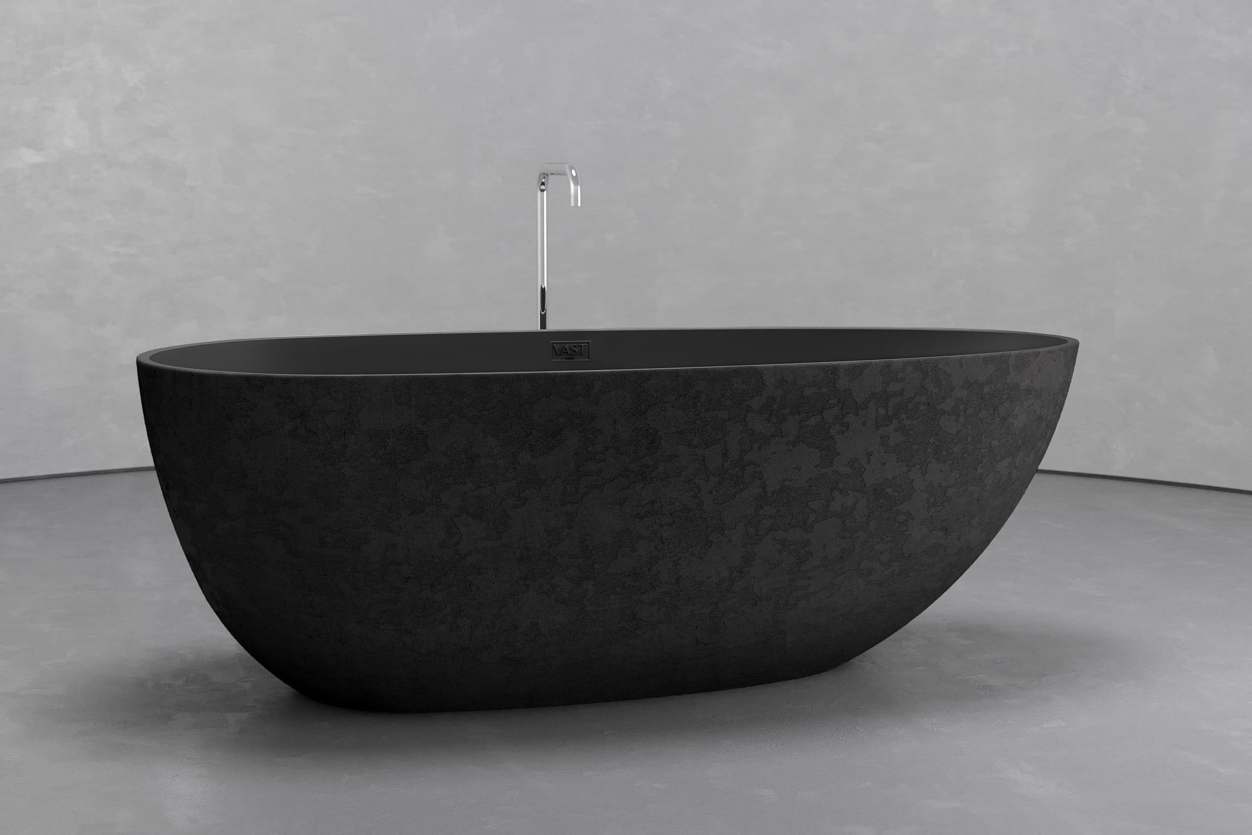 Ovoid Soaking Bathtub