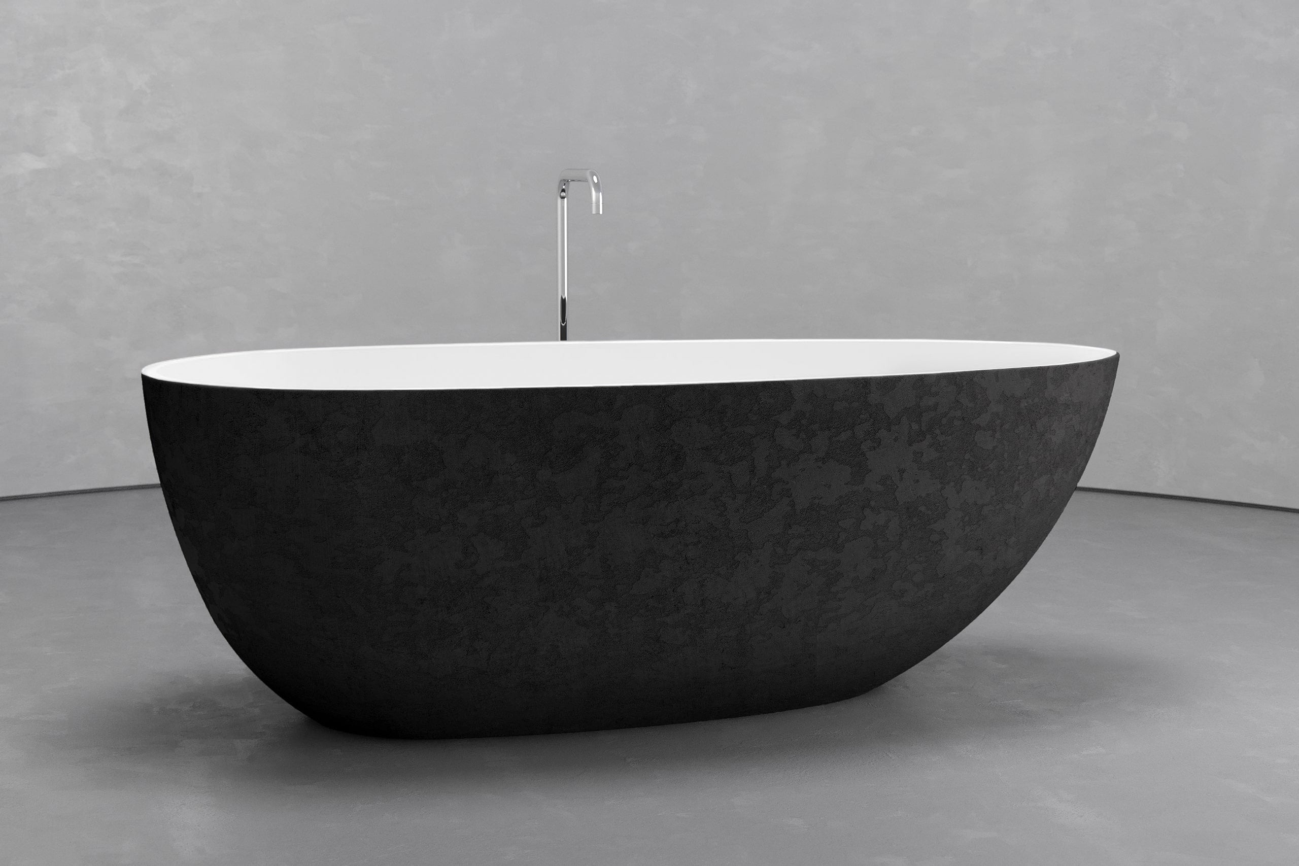 Ovoid Soaking Bathtub