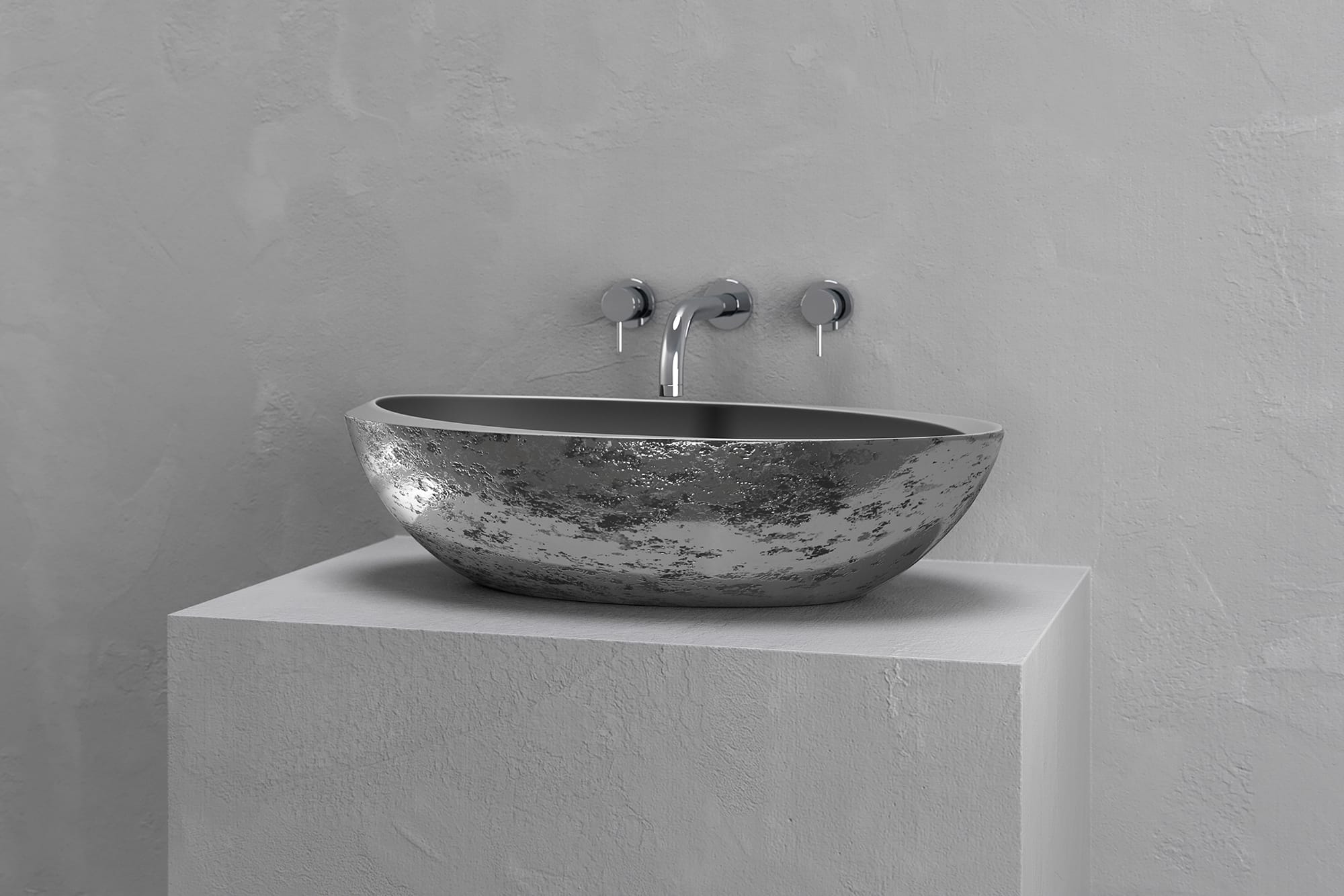 Half Ovoid Luxury Vessel Sink