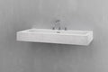 Wall Mounted Rectangular Bathroom Sink