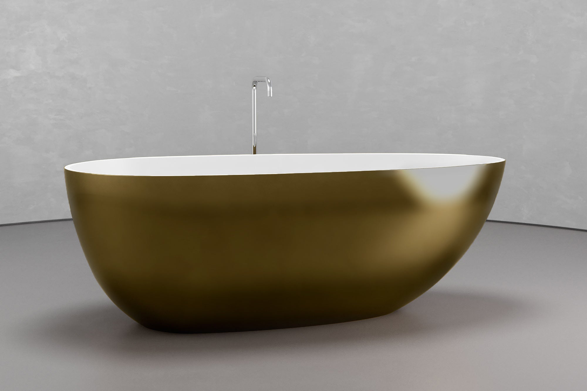 Ovoid Soaking Bathtub