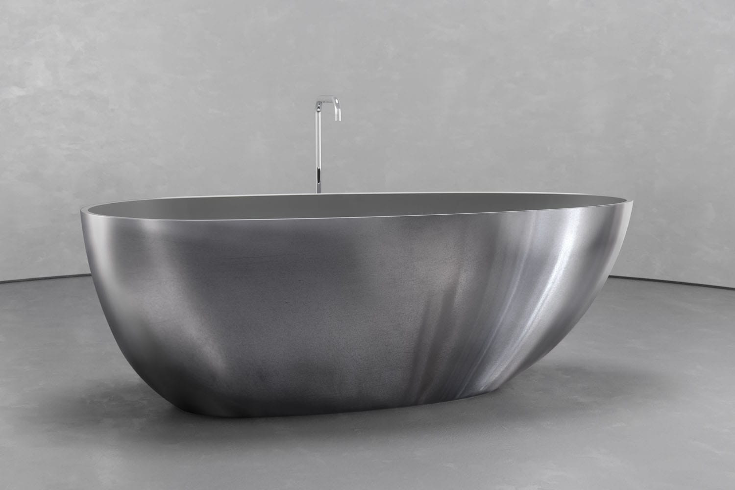 Ovoid Soaking Bathtub