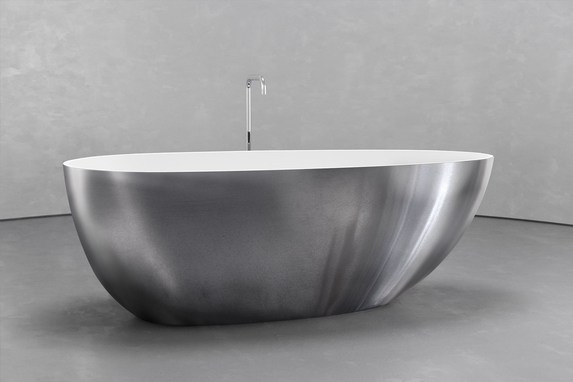 Ovoid Soaking Bathtub