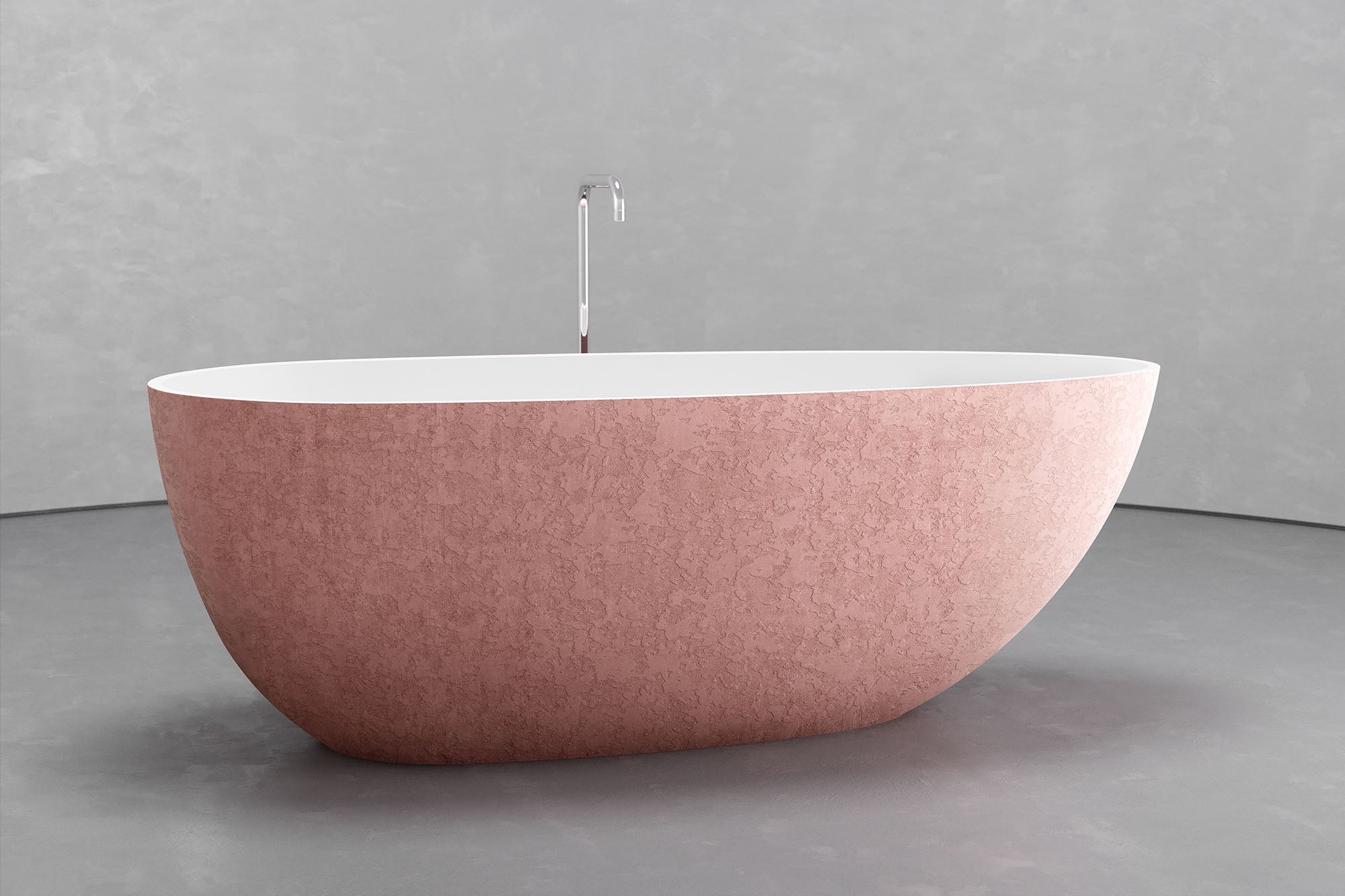 Ovoid Soaking Bathtub