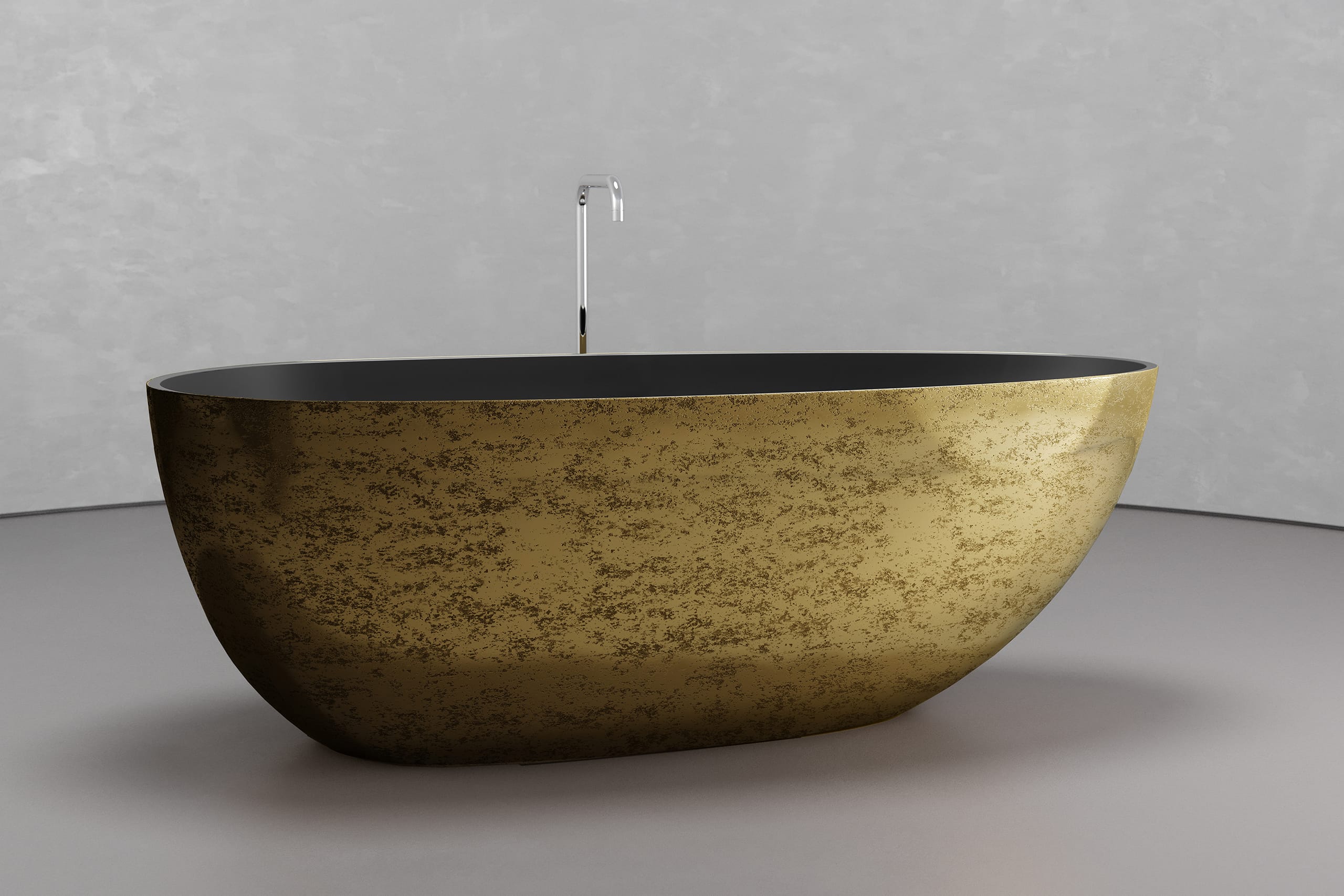 Ovoid Soaking Bathtub