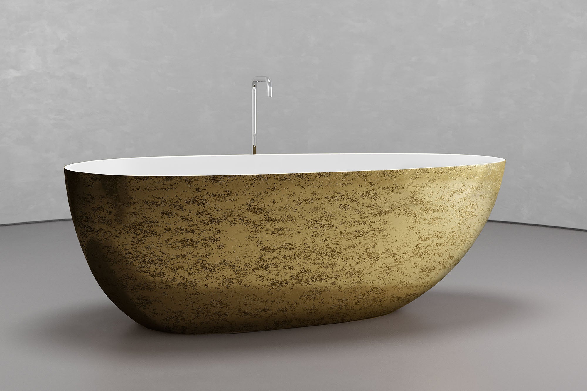 Ovoid Soaking Bathtub