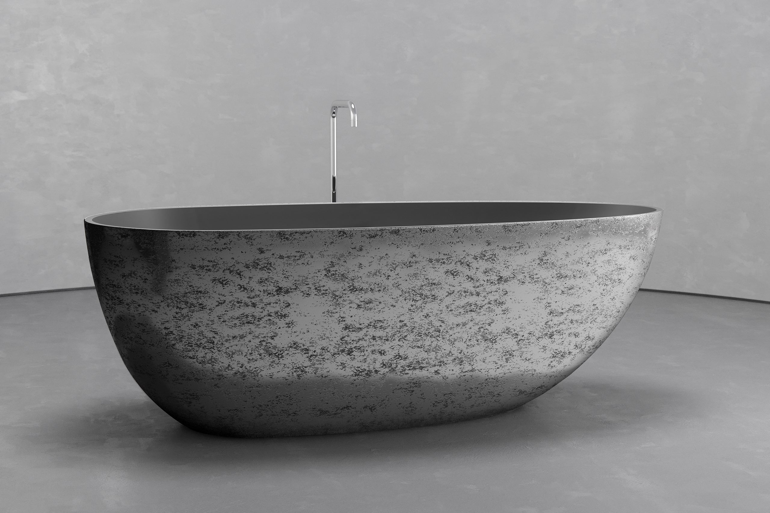 Ovoid Soaking Bathtub