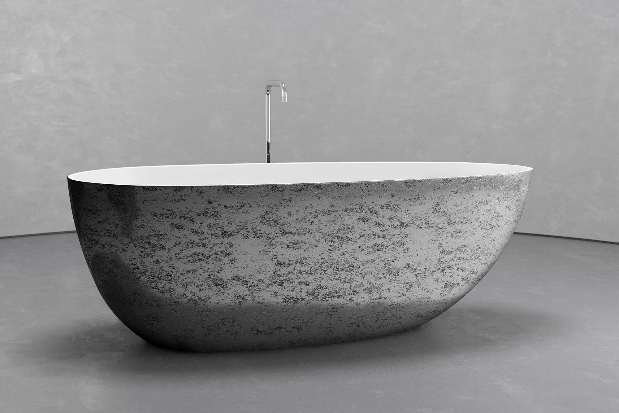 Ovoid Soaking Bathtub