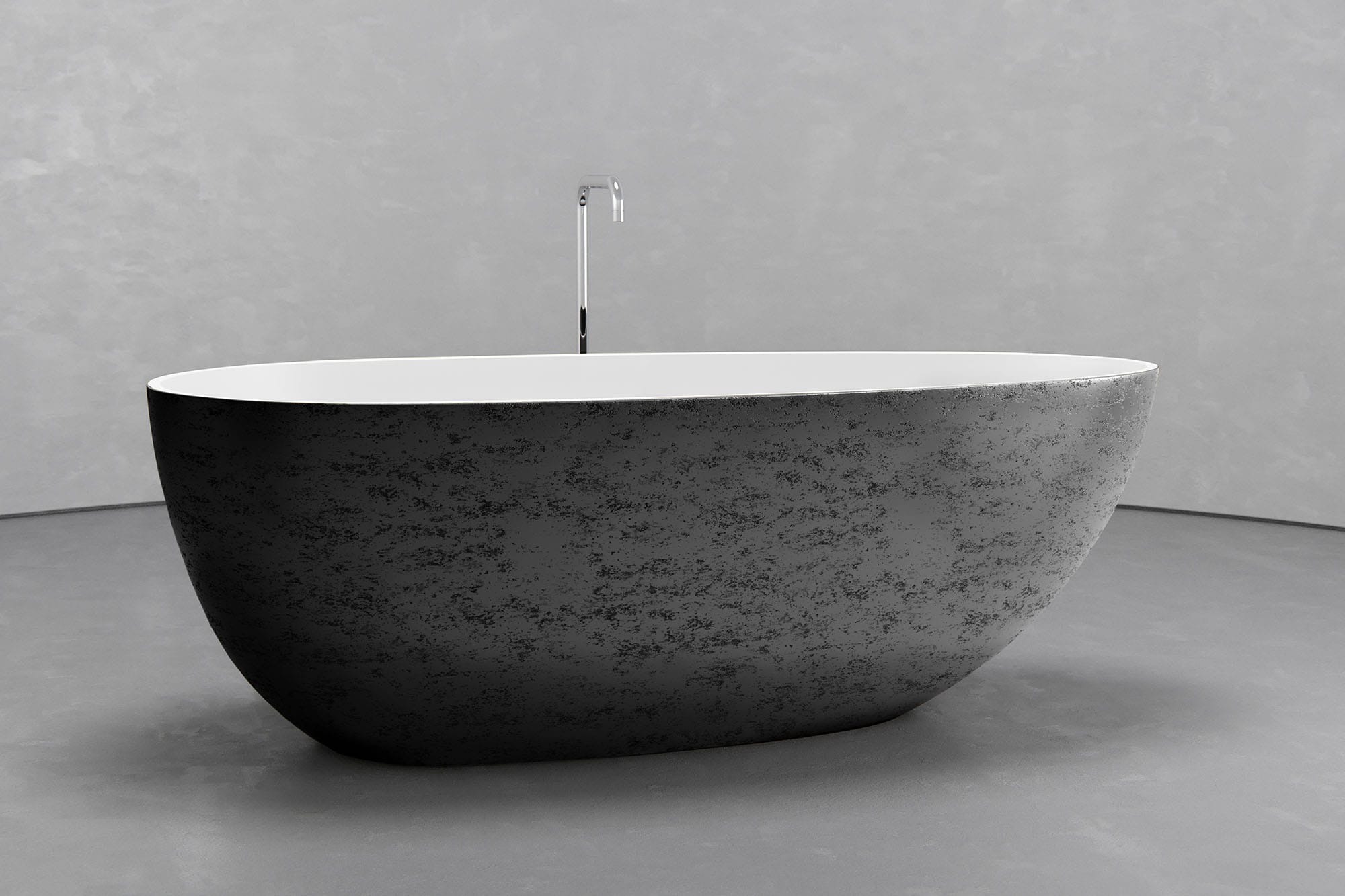 Ovoid Soaking Bathtub