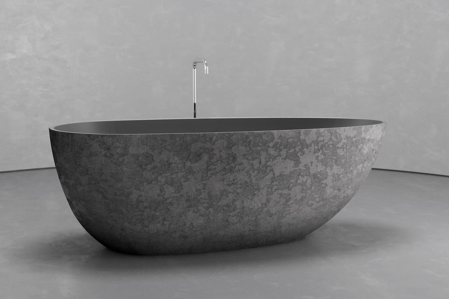 Ovoid Soaking Bathtub