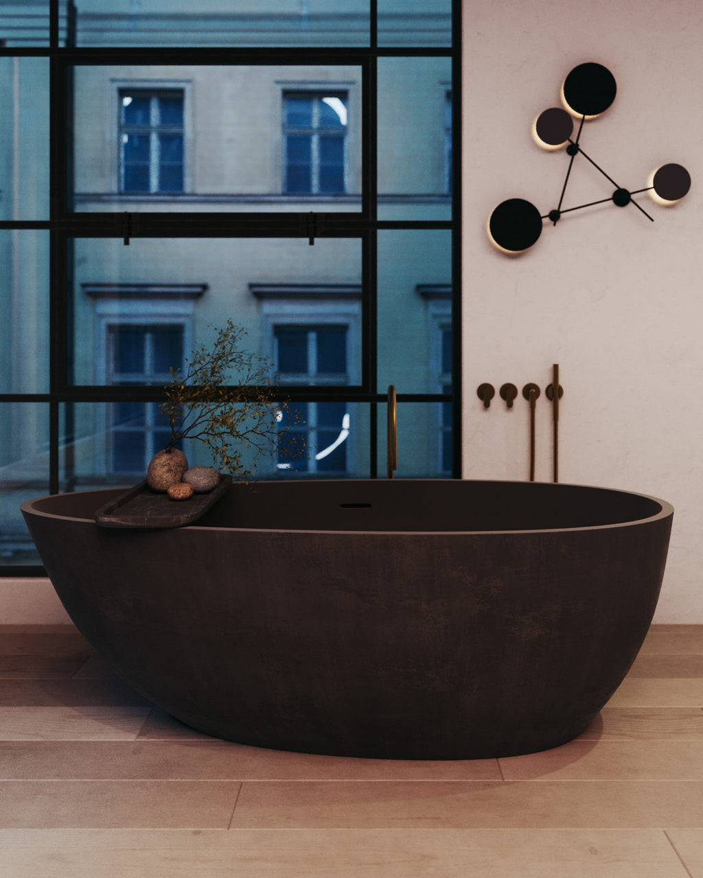 Crafted Ovoid Bathtub