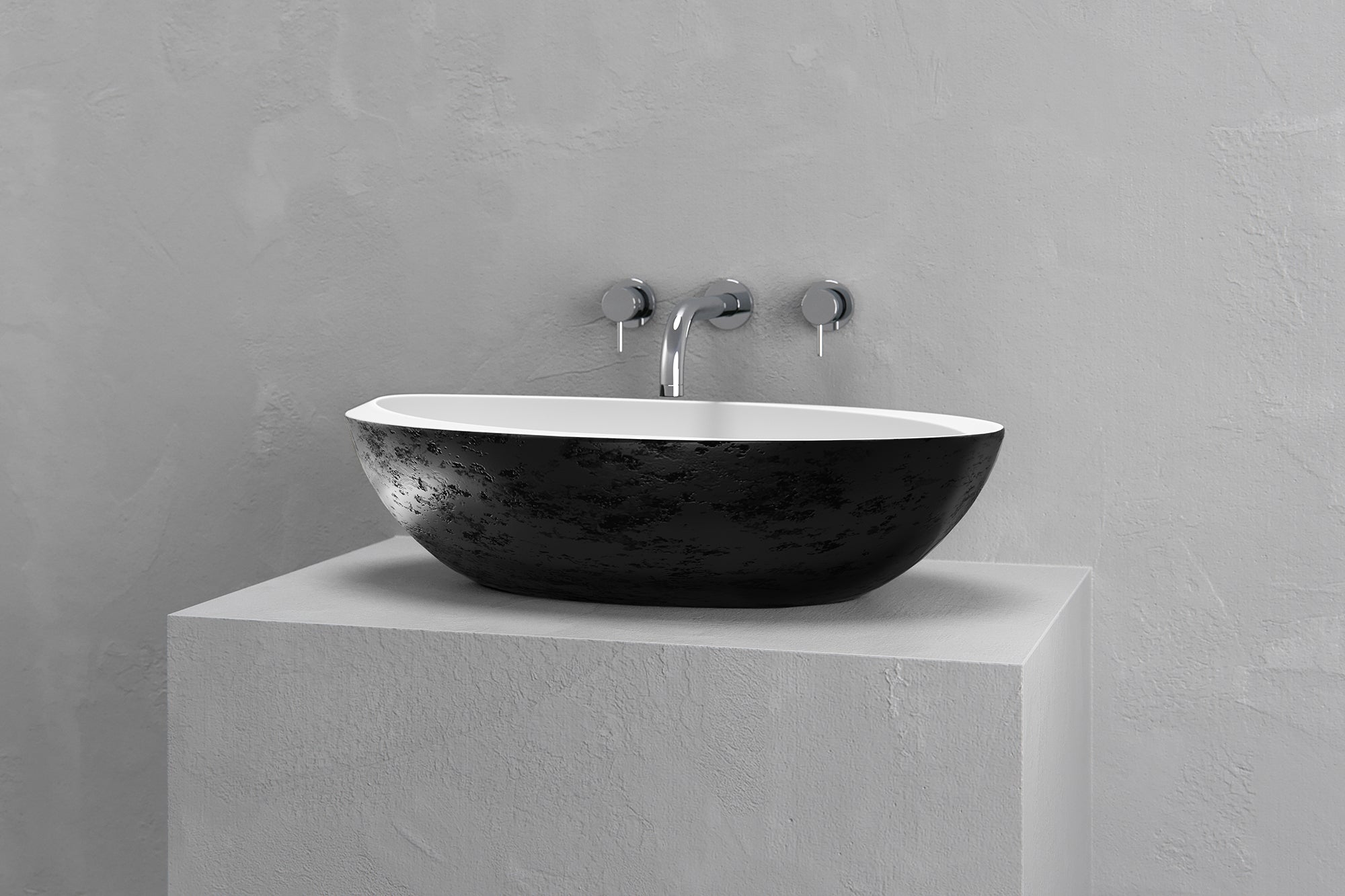 Half Ovoid Luxury Vessel Sink