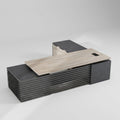 Anderson · L-Shaped Executive Standing Desk, Adjustable Height