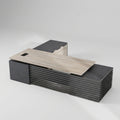 Anderson · L-Shaped Executive Standing Desk, Adjustable Height