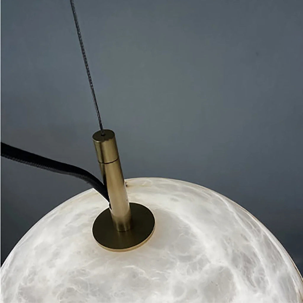 Blimp Alabaster Pendant