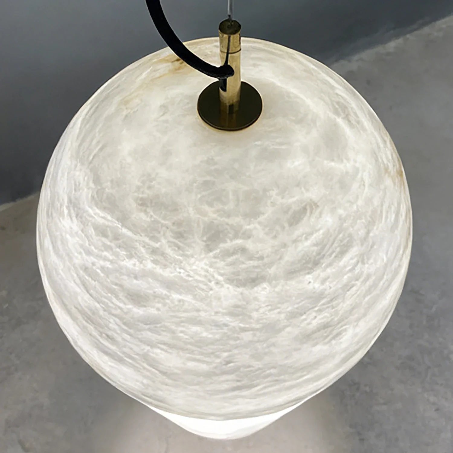 Blimp Alabaster Pendant