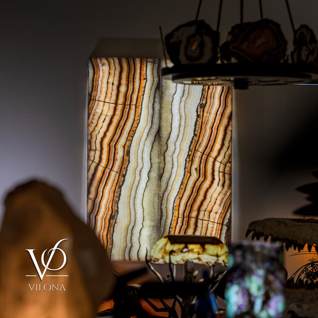 Exotic Sahara Onyx Wall Panels (Set #6)