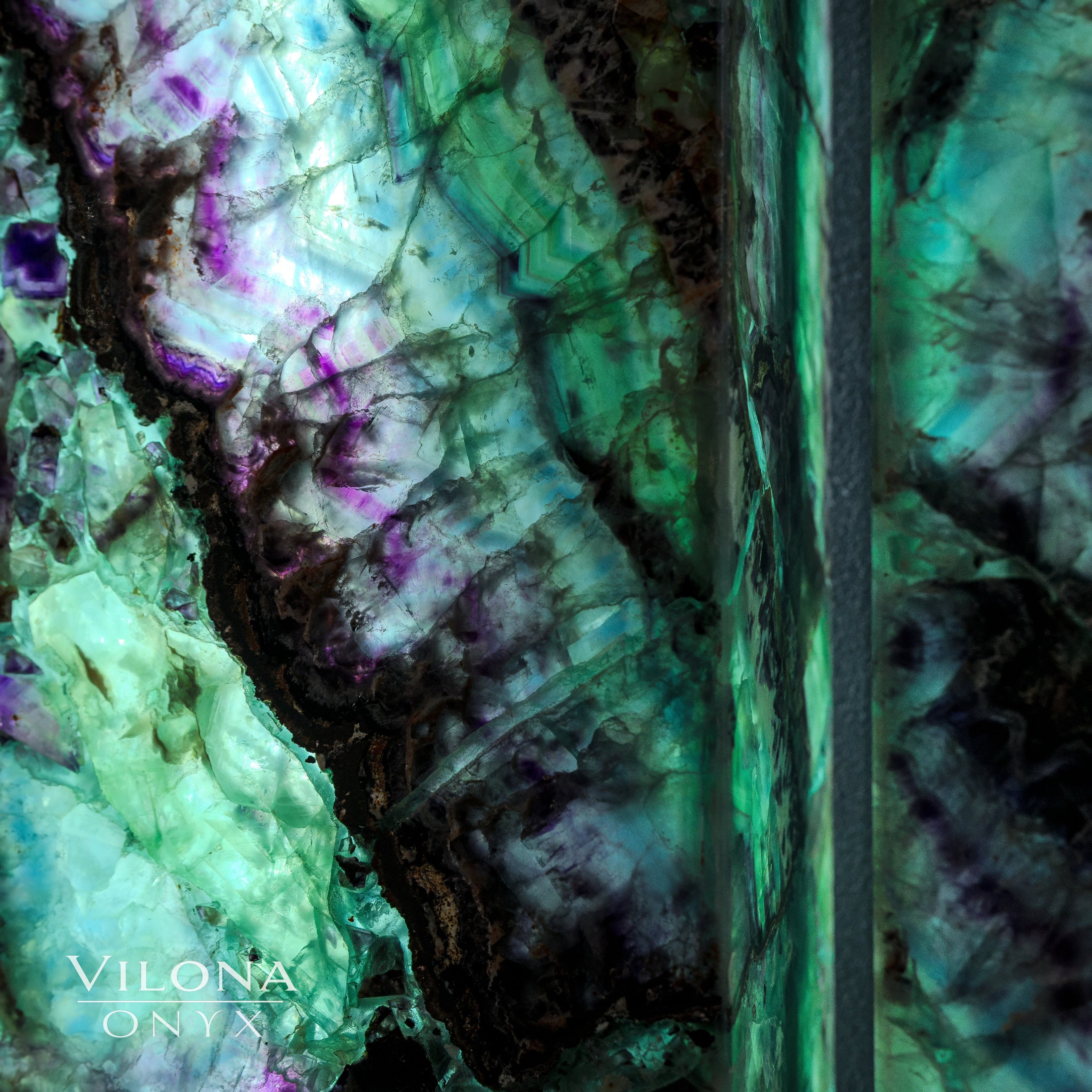 Fluorite Crystal Wall Panels (Set #8) Mosaic