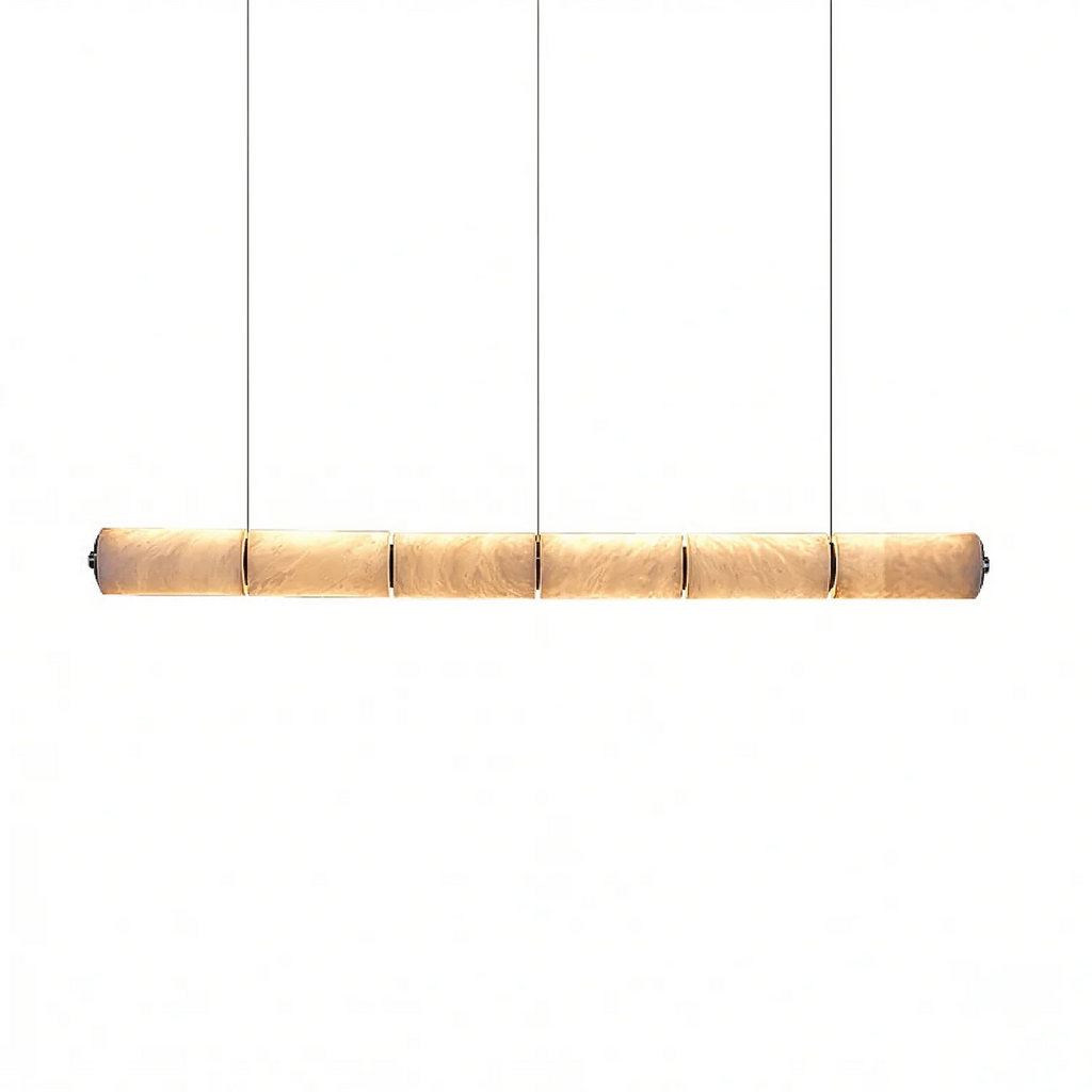 Linear Alabaster LED Chandelier