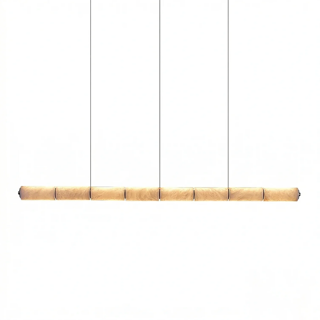 Linear Alabaster LED Chandelier