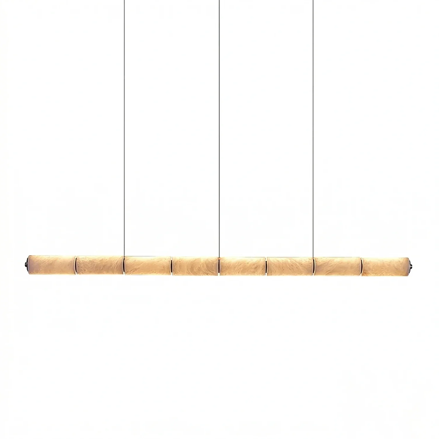 Linear Alabaster LED Chandelier