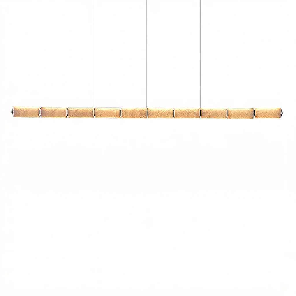 Linear Alabaster LED Chandelier