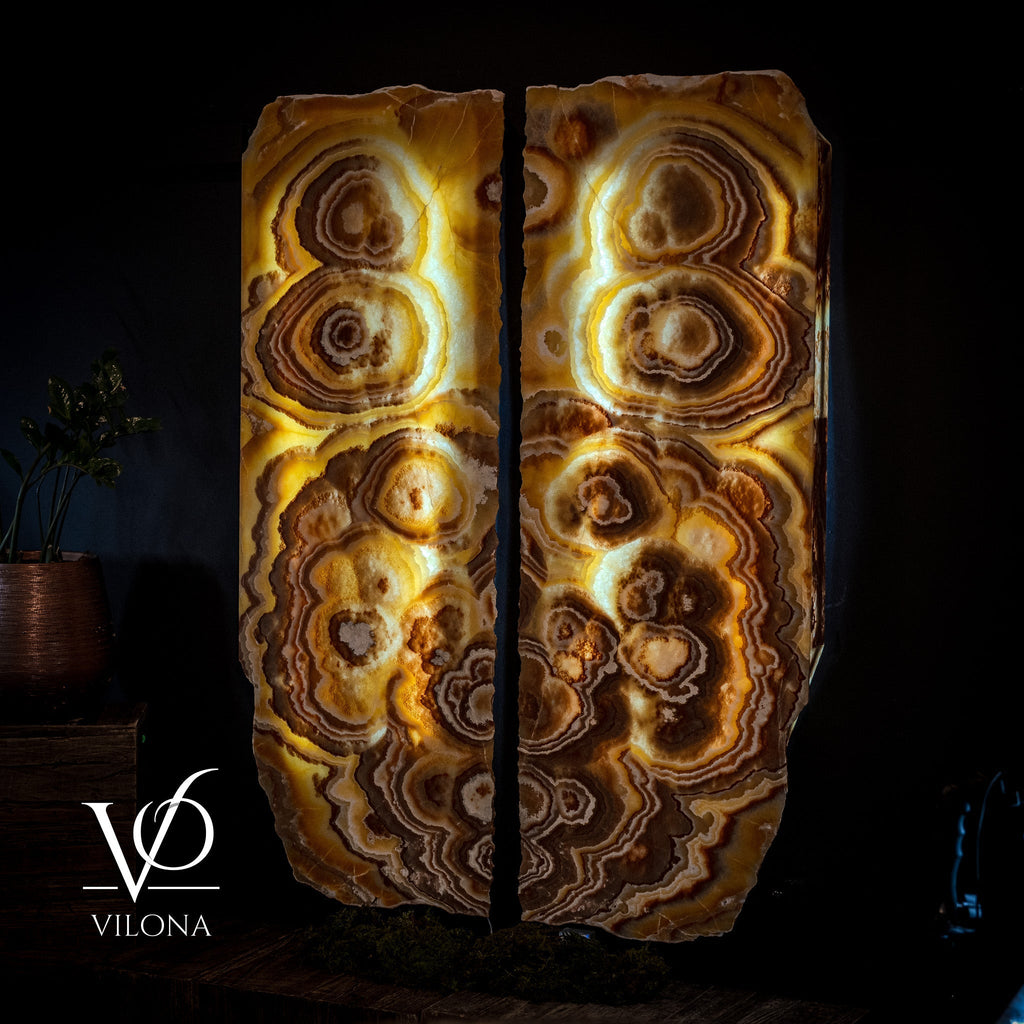 Miami Sunset Onyx Wall Panels (Set#1)
