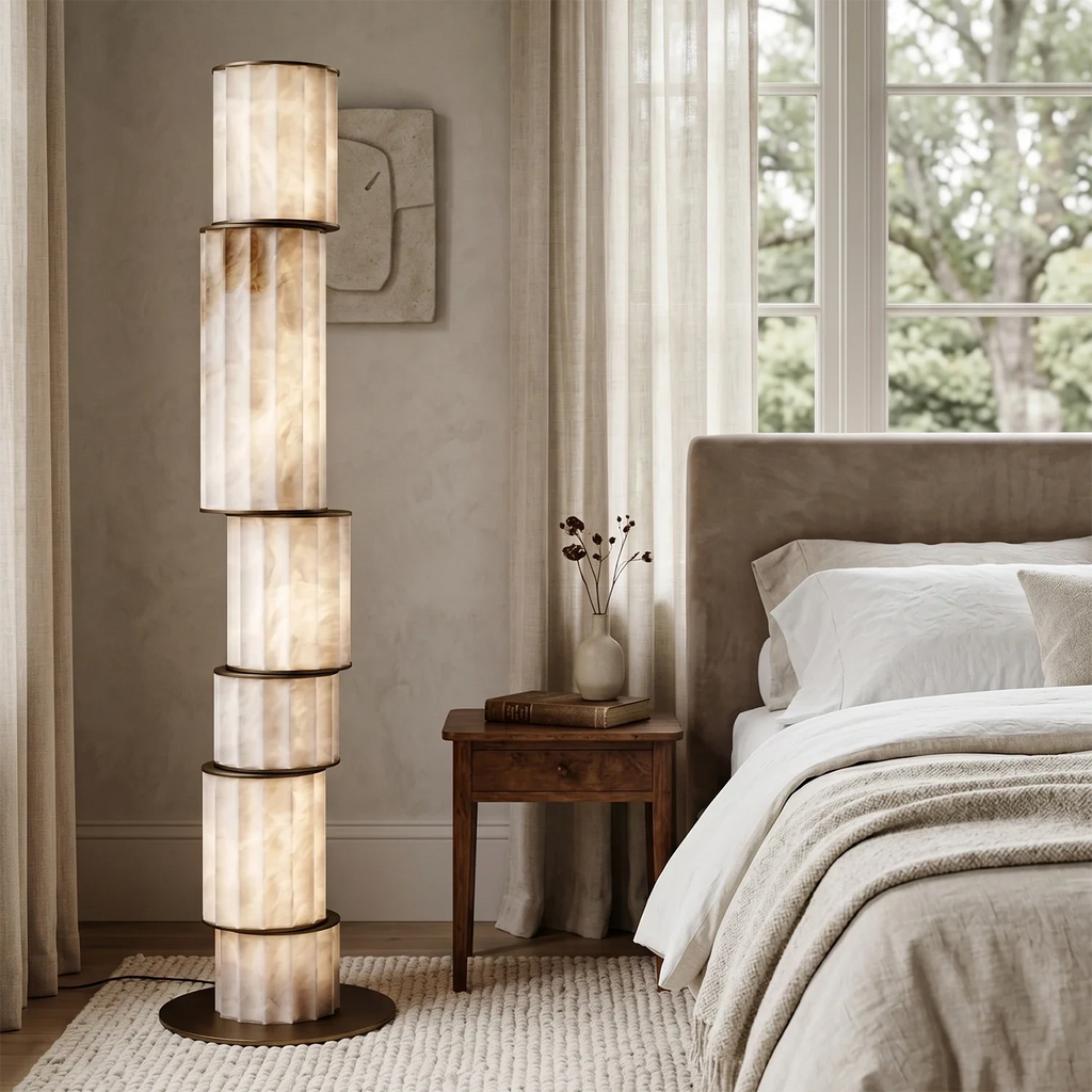 Padana Alabaster Floor Lamp
