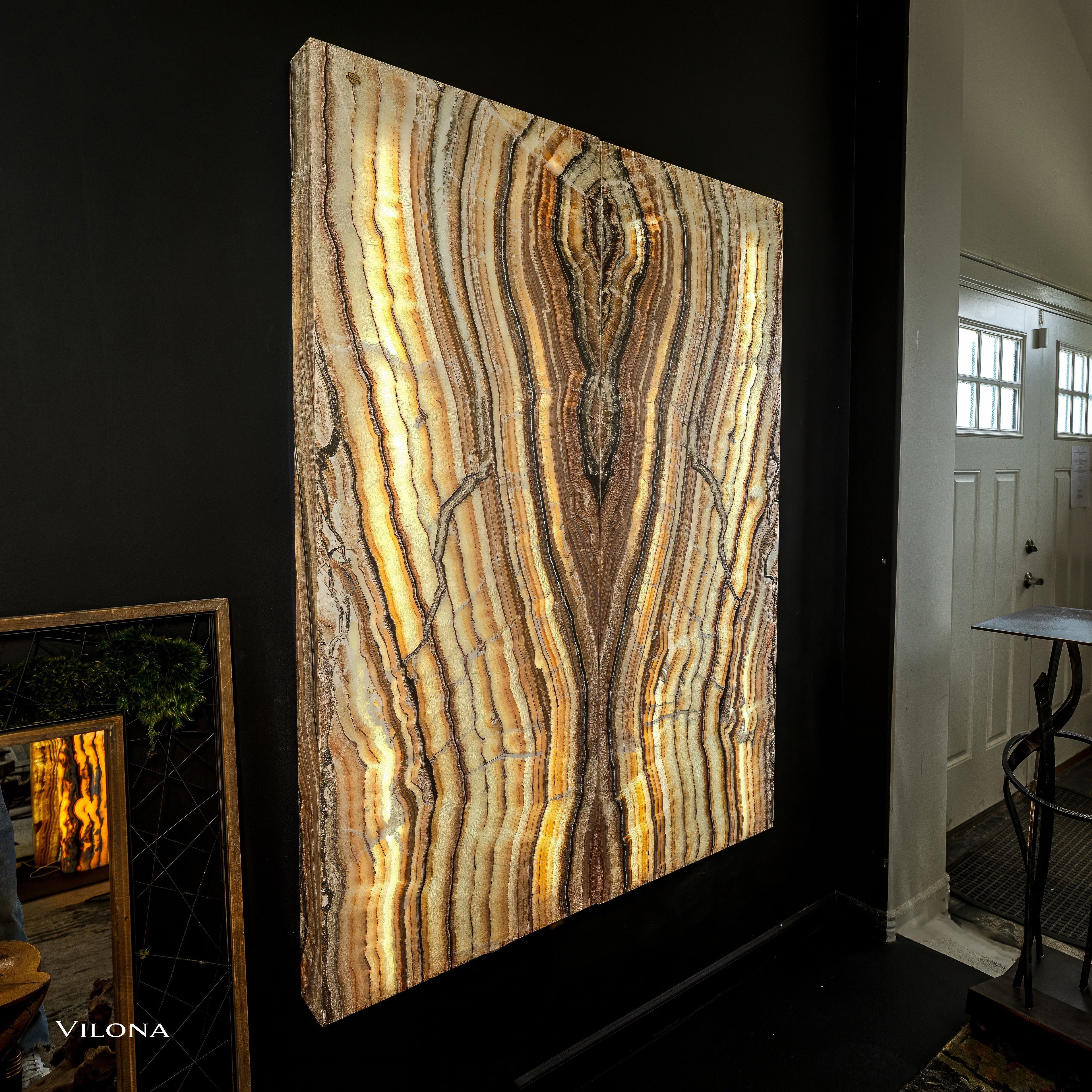 Sahara Onyx Wall Panels (Set #2 Out Of 3) Exotic