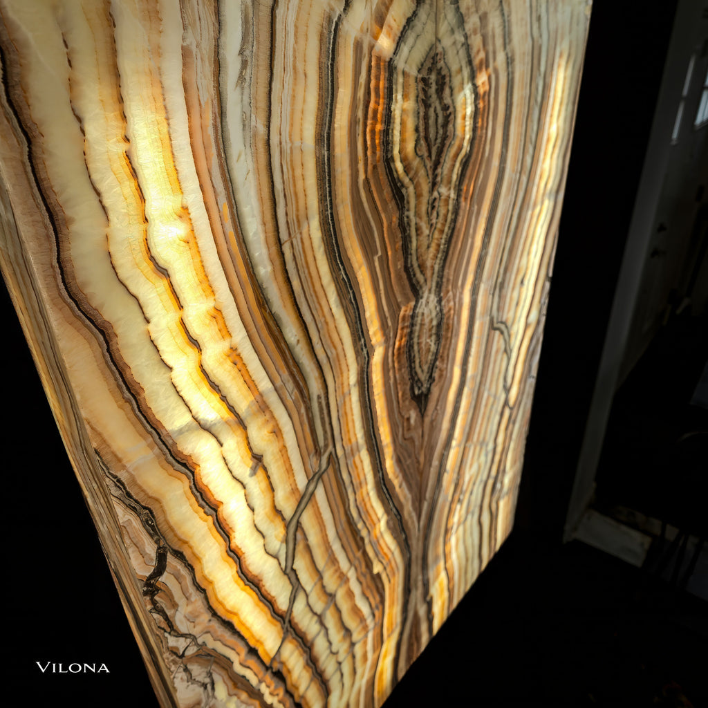 Sahara Onyx Wall Panels (Set #2 Out Of 3) Exotic