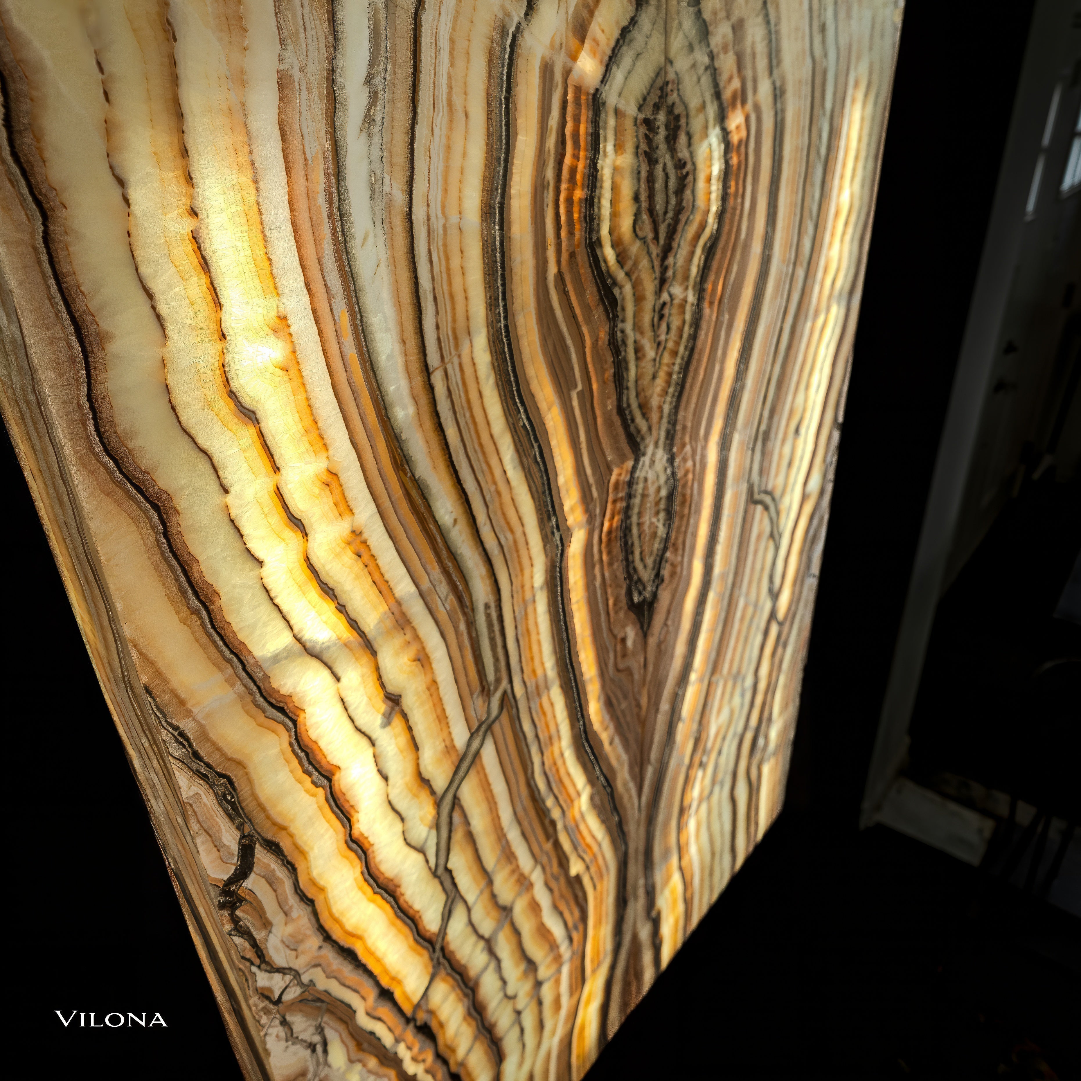 Sahara Onyx Wall Panels (Set #2 Out Of 3) Exotic