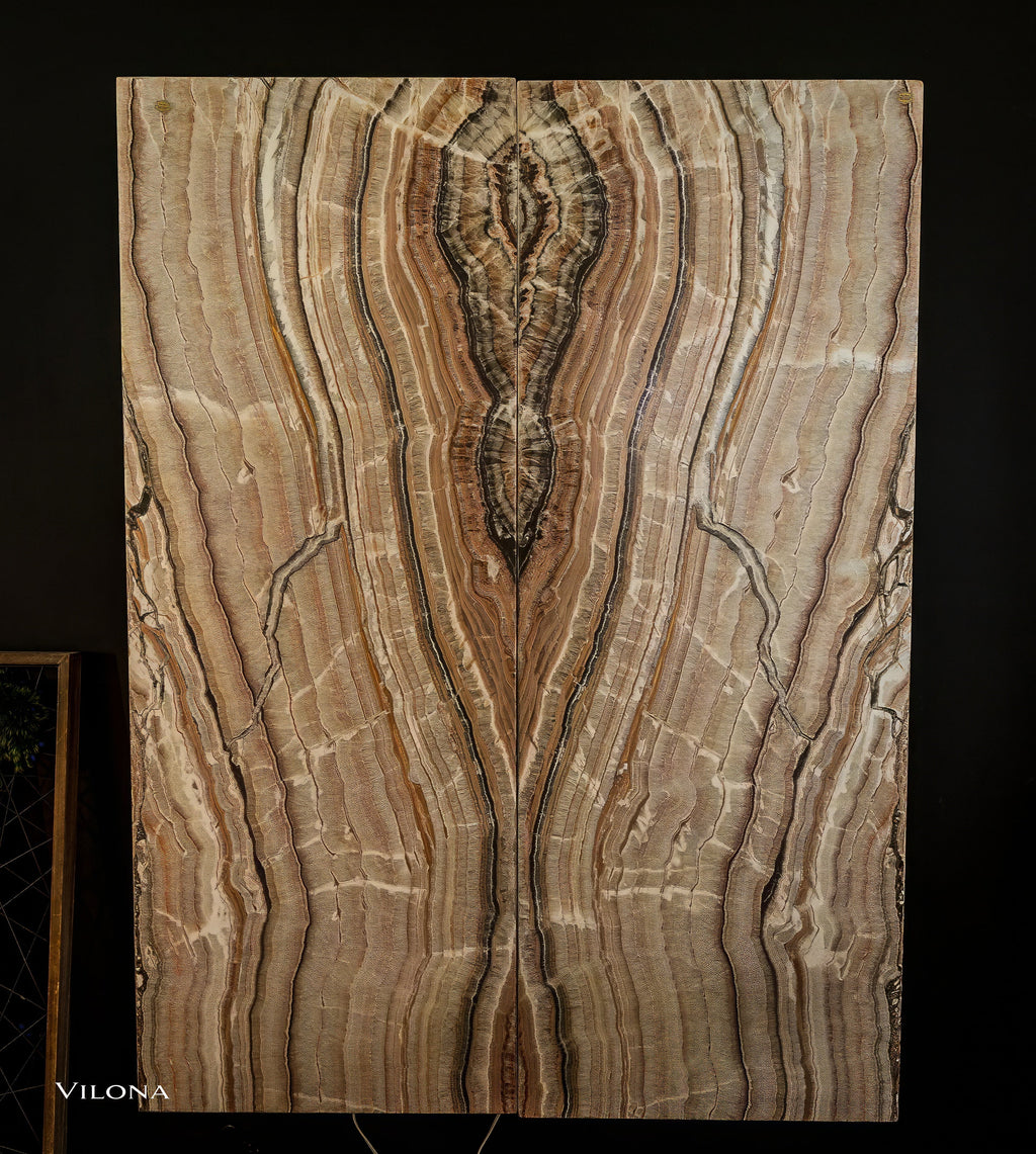 Sahara Onyx Wall Panels (Set #2 Out Of 3) Exotic