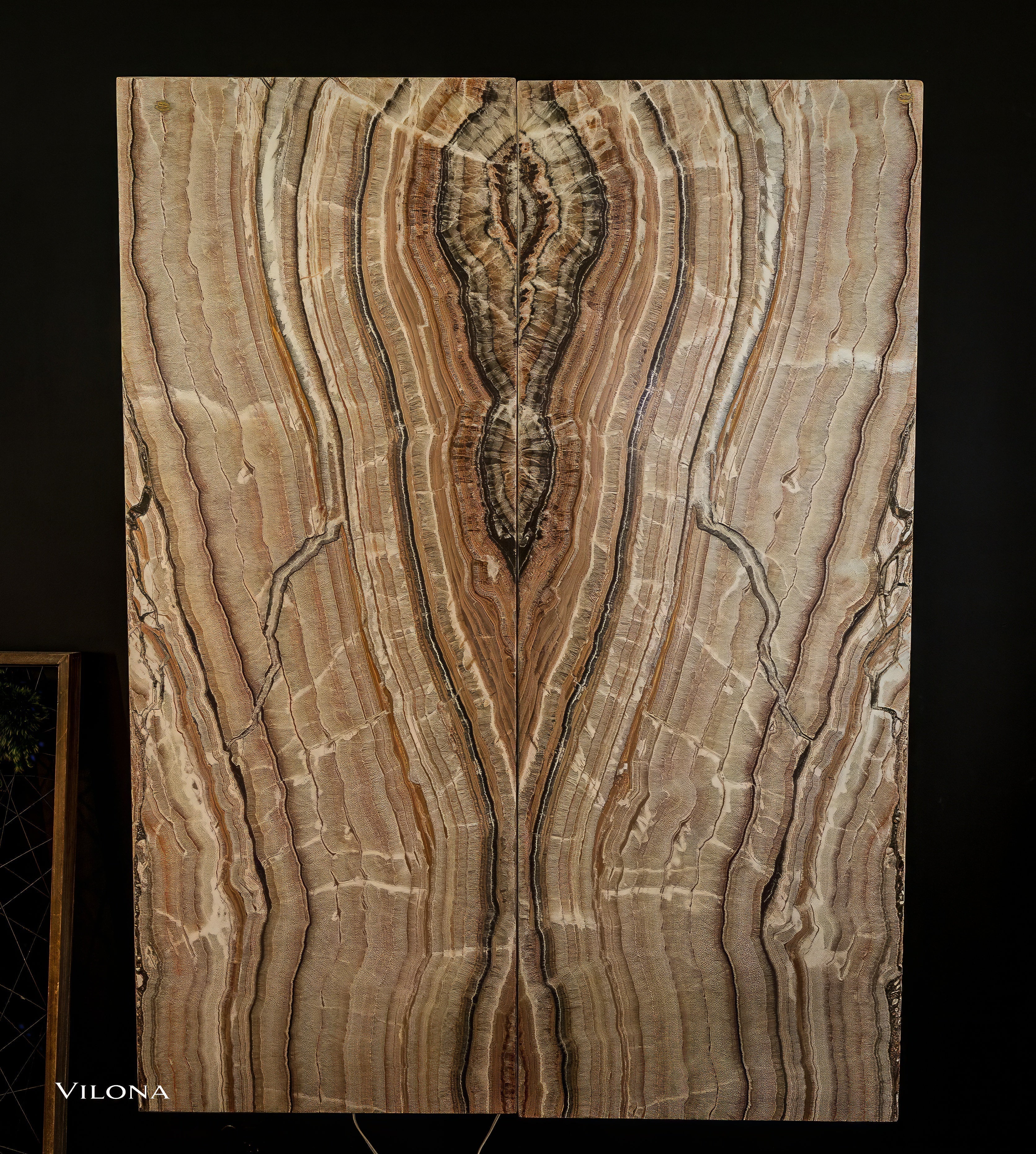 Sahara Onyx Wall Panels (Set #2 Out Of 3) Exotic